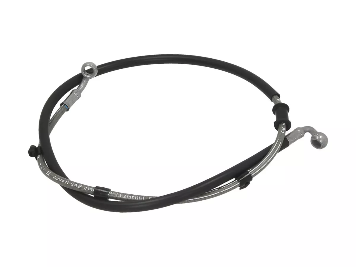 Främre bromsledning till bromsok -PIAGGIO- Vespa GTS 125 (ZAPMA3700), Vespa GTS HPE 300 (ZAPMA3600), Vespa GTS Super 125 (ZAPMA3700), Vespa GTS Super HPE 300 (ZAPMA360, ZAPMD3100, ZAPMD3101, ZAPMD3102), Vespa GTV HPE 300 (ZAPMA3602, ZAPMA362)