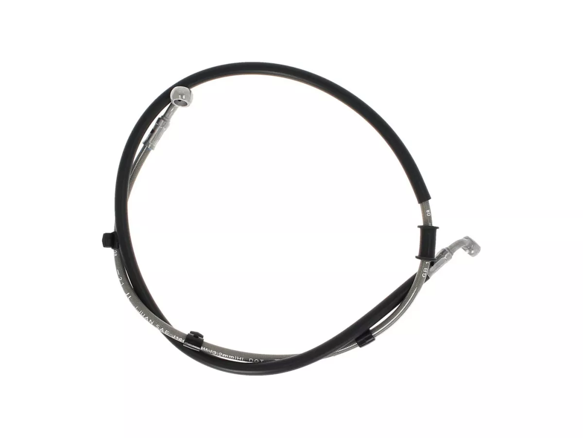 Främre bromsledning till bromsok -PIAGGIO- Vespa GTS 125 (ZAPMA3700), Vespa GTS HPE 300 (ZAPMA3600), Vespa GTS Super 125 (ZAPMA3700), Vespa GTS Super HPE 300 (ZAPMA360, ZAPMD3100, ZAPMD3101, ZAPMD3102), Vespa GTV HPE 300 (ZAPMA3602, ZAPMA362)