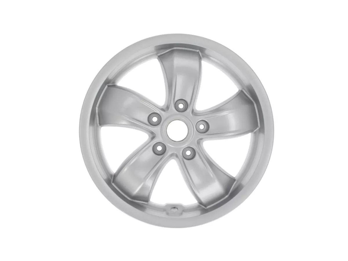 Hjul -PIAGGIO, GTS V2021- GTS125/300 Super Sport, HPE, Supertech, Notte - silver, (3.00x12) - 5 ekrar - passar Vespa GTS, HPE 125/300cc - fram