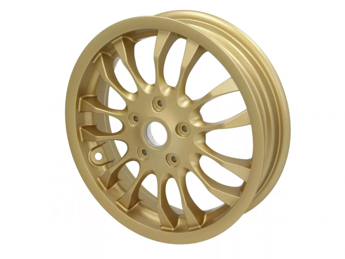 Cerchio anteriore, dorato -PIAGGIO 3.00-12 pollici - 14 raggi- Vespa Sprint 125 (ZAPMA1300, ZAPMA1301, ZAPMD1101), Vespa Sprint 150 (ZAPMA1400, ZAPMA1401, ZAPMD1201), Vespa Sprint 50 (ZAPC53201, ZAPC536B, ZAPCA0101, ZAPCA0103, ZAPCA0201, ZAPCA0203, ZAPCA0