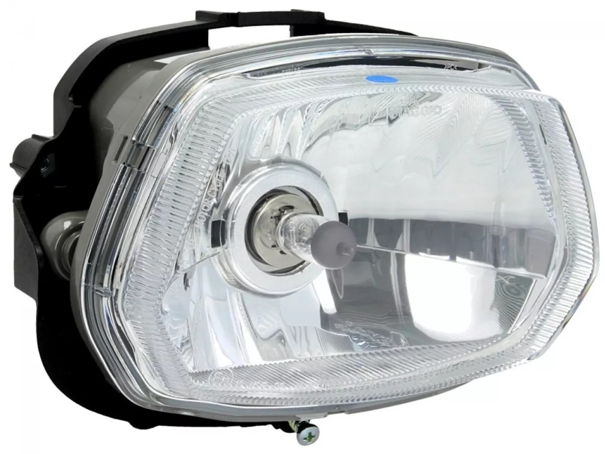 Optique de phare -PIAGGIO- Vespa Sprint 125 (ZAPM81300, ZAPM81301, RP8M82111, ZAPMA1300), Vespa Sprint 150 (ZAPM81401, ZAPMA1400), Vespa Sprint 50 (ZAPC53101, ZAPC53201, ZAPC53301, ZAPC53303, ZAPC536B)