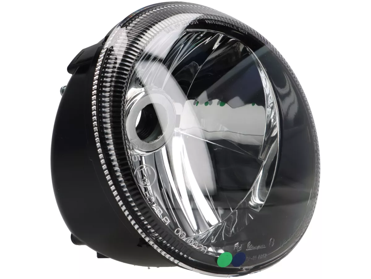 Lampu depan, tanpa lampu parkir, lalu lintas kanan -PIAGGIO- Vespa GTS 150 (ZAPMA3200, ZAPMA3100), Vespa GTS 250 (ZAPM45100), Vespa GTS Super 125 (ZAPM45300, ZAPMA3100, ZAPMA3200, ZAPM45301), Vespa GTS Super 300 (ZAPM45200, ZAPM45202, ZAPMA3300)