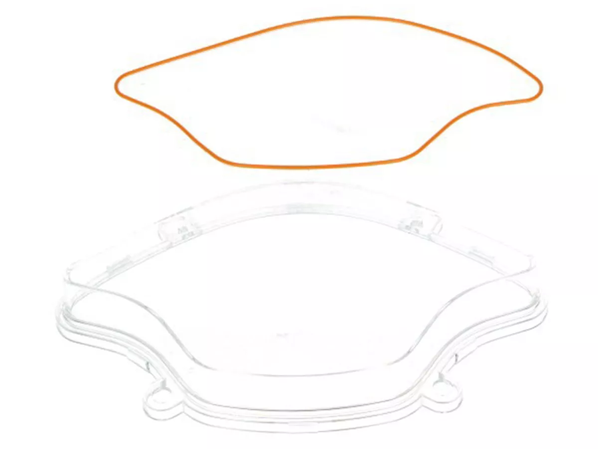 Vetro tachimetro -PIAGGIO- Vespa Primavera 125 (ZAPM81100, ZAPM81101, ZAPMA1100, ZAPMA1101, ZAPMD1100), Vespa Primavera 150 (ZAPMA1200, ZAPM81200, ZAPM81201, ZAPMA1201, ZAPMD120), Vespa Primavera 50 (ZAPC53200, ZAPC53100, ZAPC53300, ZAPC53302), Vespa Spri