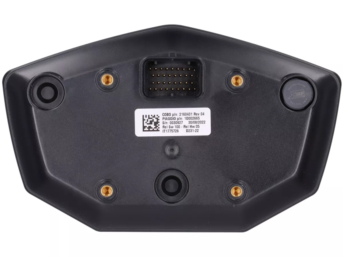 Snelheidsmeter -PIAGGIO- Vespa GTS Super 125 Super Tech (ZAPMA3700, ZAPMD3201), Vespa GTS Super HPE 300 Supertech (ZAPMA360, ZAPMD3101)