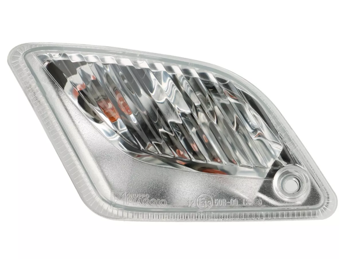 Clignotant,  incolore, arrière gauche -PIAGGIO- Vespa GTS 125 (ZAPMA3700), Vespa GTS HPE 300 (ZAPMA3600, ZAPMD310), Vespa GTS Super 125 (ZAPMA3700), Vespa GTS Super HPE 300 (ZAPMA360, ZAPMD3100), Vespa GTV HPE 300 (ZAPMA3602, ZAPMA362, ZAPMD3102)