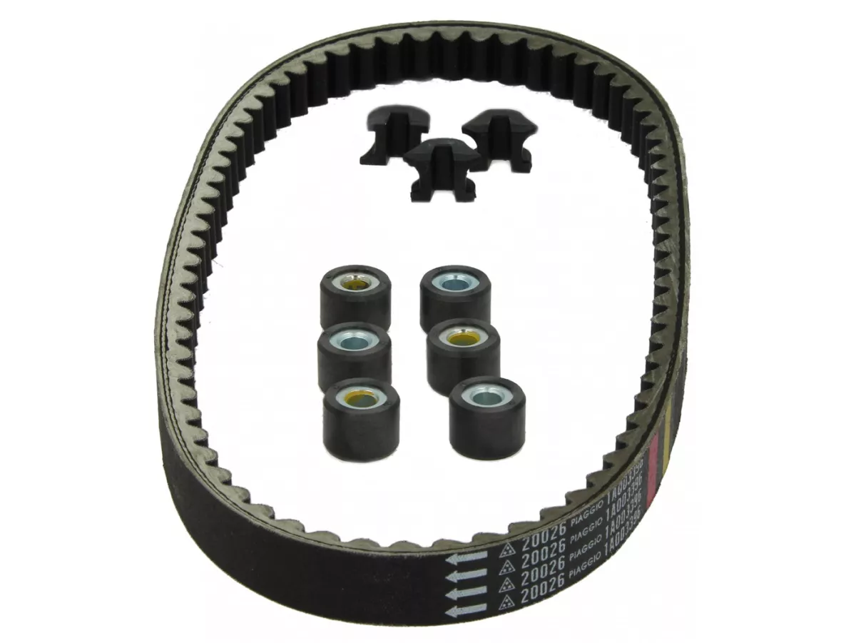 Sevice kit -PIAGGIO, V-Belt Smart Kit- Vespa Primavera 125 (ZAPM81100, ZAPM81101, RP8M82500, RP8M82821, RP8M82100, RP8M82310), Vespa Sprint 125 (ZAPM81300, ZAPM81301, RP8M82111), Vespa LT 125 (RP8M66503), Piaggio Liberty 125 (RP8M73400, RP8M73401, RP8M891