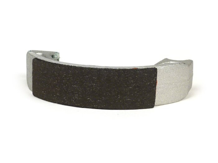 Brake shoe (1 piece, 2 pieces needed) -PIAGGIO Ø=100x20mm, with groove - Piaggio Sfera50/80 (NSL1T/NS81T), Quartz50 (NSP1T), ZIP 50 FR (SSP2T300)