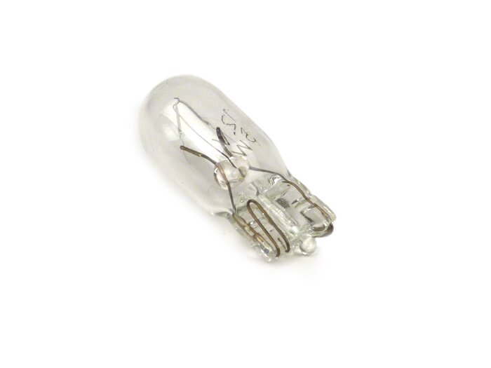 Light bulb -PIAGGIO- W2,1x9,5d- 12V 5W - white