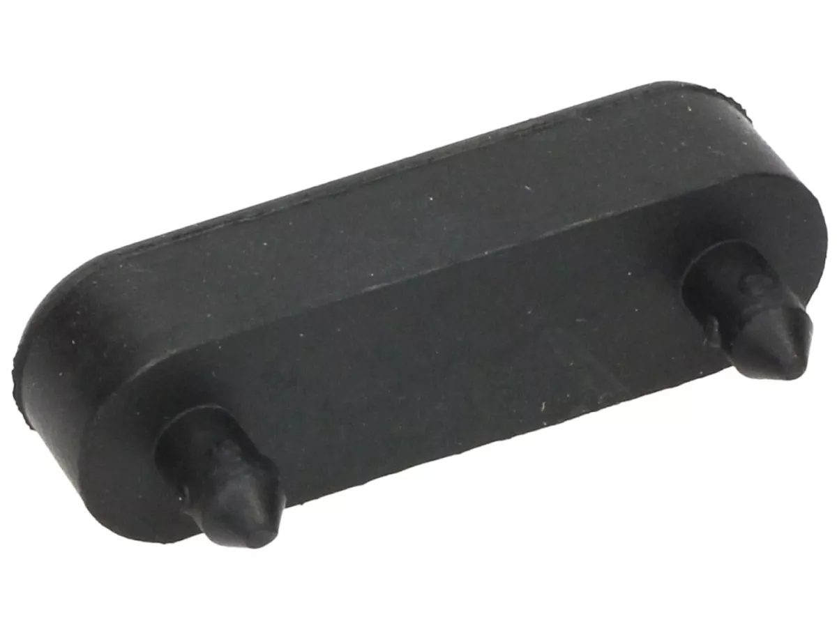 Gummistötfångarsäte, långsträckt 50x15x12mm -PIAGGIO- Vespa Cosa 125 (VNR1T), Vespa Cosa 200 (VSR1T), Vespa GT 250 (ZAPM45102), Vespa GT L 125 (ZAPM31100, ZAPM31101), Vespa GT L 200 (ZAPM31200), Vespa GTS 125 (ZAPM31300, ZAPMA3100, ZAPMA3200, ZAPMA3700), 