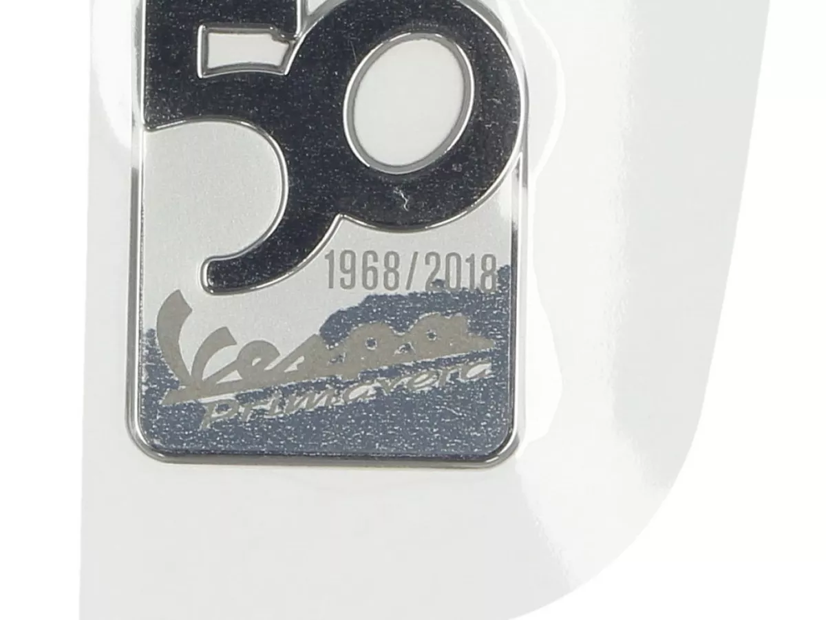Badge for toolbox -PIAGGIO- 50 Vespa Primavera (1968/2018) - Vespa Primavera 125 (ZAPMA1100, ZAPMA1100, ZAPMA1101, ZAPMA1101), Vespa Primavera 50 (ZAPCA0100, ZAPCA0200)