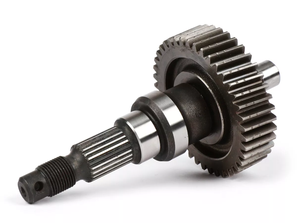 Achterwielas -PIAGGIO- VESPA ET4 150, LX 150, LT 150, S 150 - geperst tandwiel