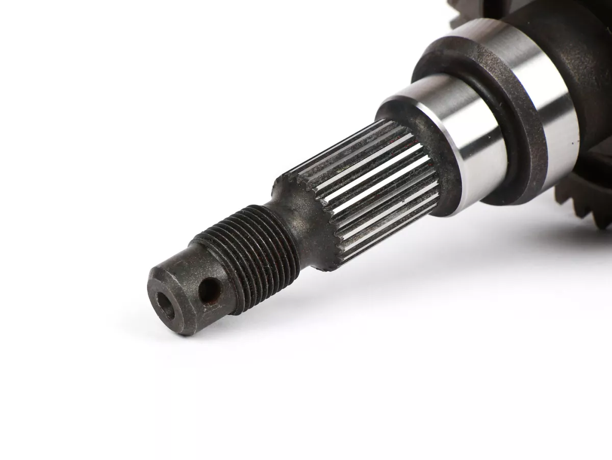 Achterwielas -PIAGGIO- VESPA ET4 150, LX 150, LT 150, S 150 - geperst tandwiel