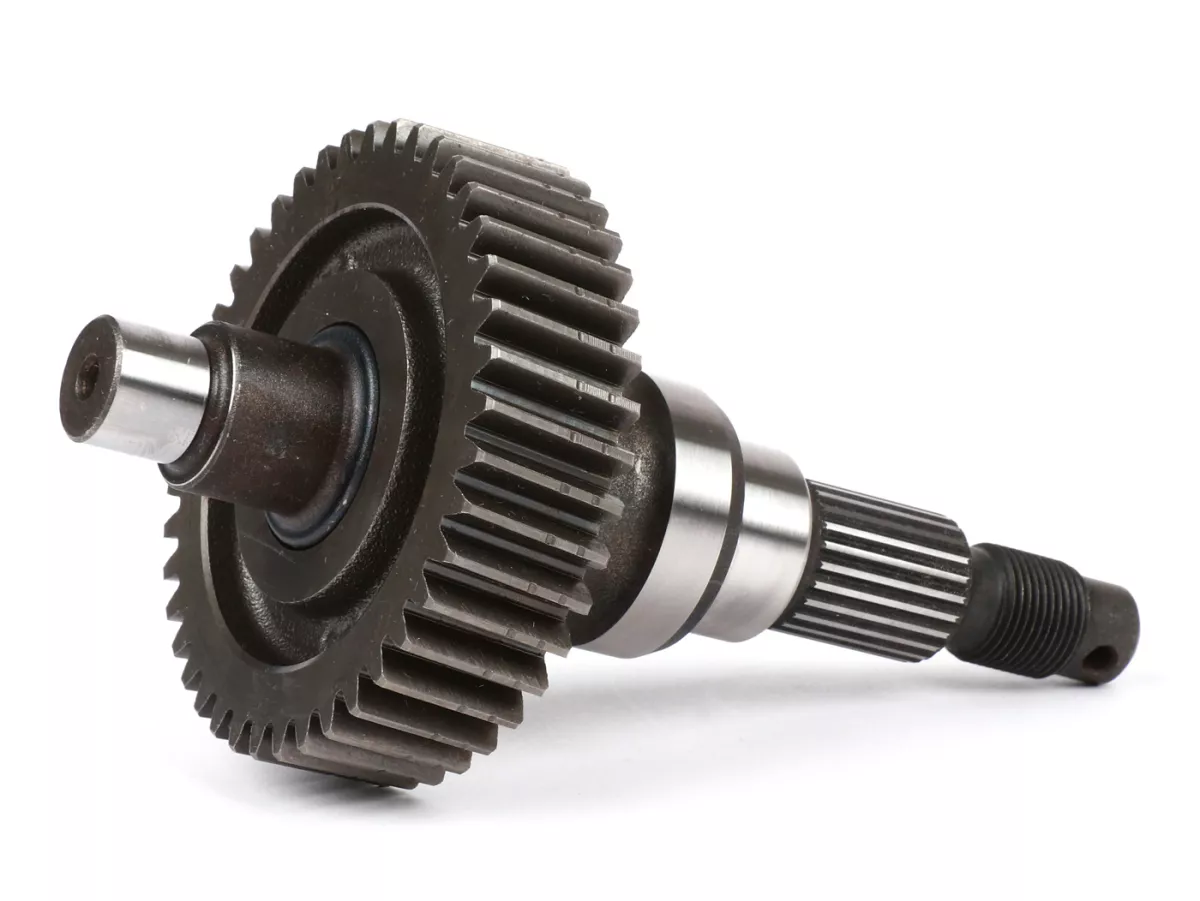 Achterwielas -PIAGGIO- VESPA ET4 150, LX 150, LT 150, S 150 - geperst tandwiel