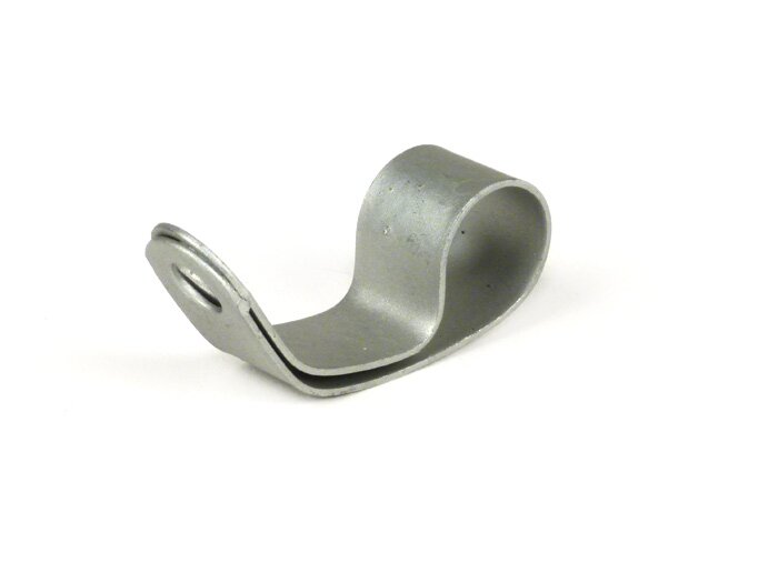 Klämma för bromsledning / bromskabel, Ø=13mm x 12,3mm -PIAGGIO- Vespa GTS 125 (ZAPM31300), Vespa GTV 125 (ZAPM31301), Vespa LX 125 (ZAPM44100, ZAPM44300, ZAPM68100, ZAPM68300, ZAPM68303), Vespa LX 150 (ZAPM44200, ZAPM44400, ZAPM68400), Vespa LX 50 (ZAPC38