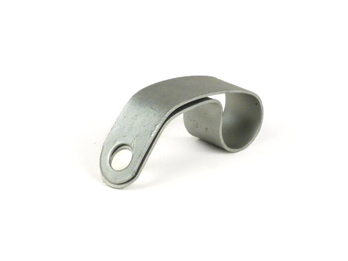 Klämma för bromsledning / bromskabel, Ø=13mm x 12,3mm -PIAGGIO- Vespa GTS 125 (ZAPM31300), Vespa GTV 125 (ZAPM31301), Vespa LX 125 (ZAPM44100, ZAPM44300, ZAPM68100, ZAPM68300, ZAPM68303), Vespa LX 150 (ZAPM44200, ZAPM44400, ZAPM68400), Vespa LX 50 (ZAPC38