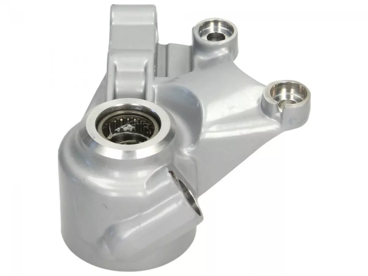Bromsförankringsplatta - främre bromsokfäste -PIAGGIO- Vespa ET2 50 (ZAPC16000, ZAPC12000, ZAPC38100), Vespa ET4 125 (ZAPM19000, ZAPM04000), Vespa ET4 150 (ZAPM19000), Vespa ET4 50 50 (ZAPC26000, ZAPC26100), Vespa LT 125 (RP8M66503), Vespa LT 150 (RP8M666