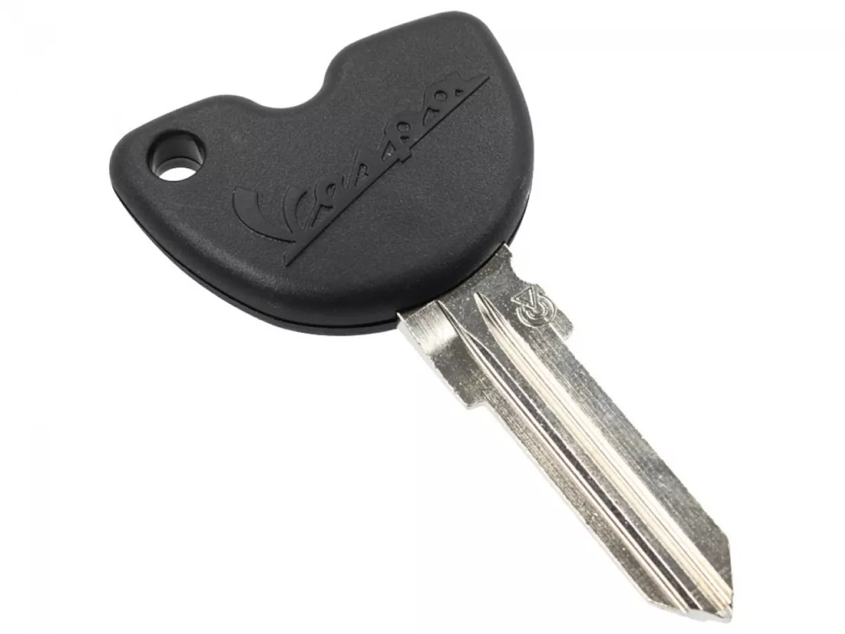 Blank nyckel med WFS (startspärr) -PIAGGIO (Giobert)- Vespa GT 250 (ZAPM45102), Vespa GT L 125 (ZAPM31100, ZAPM31101), Vespa GT L 200 (ZAPM31200), Vespa GTS 250 (ZAPM45100, ZAPM45101), Vespa GTS 300 (ZAPM45200, ZAPM45202, ZAPMA3300), Vespa GTS Supe