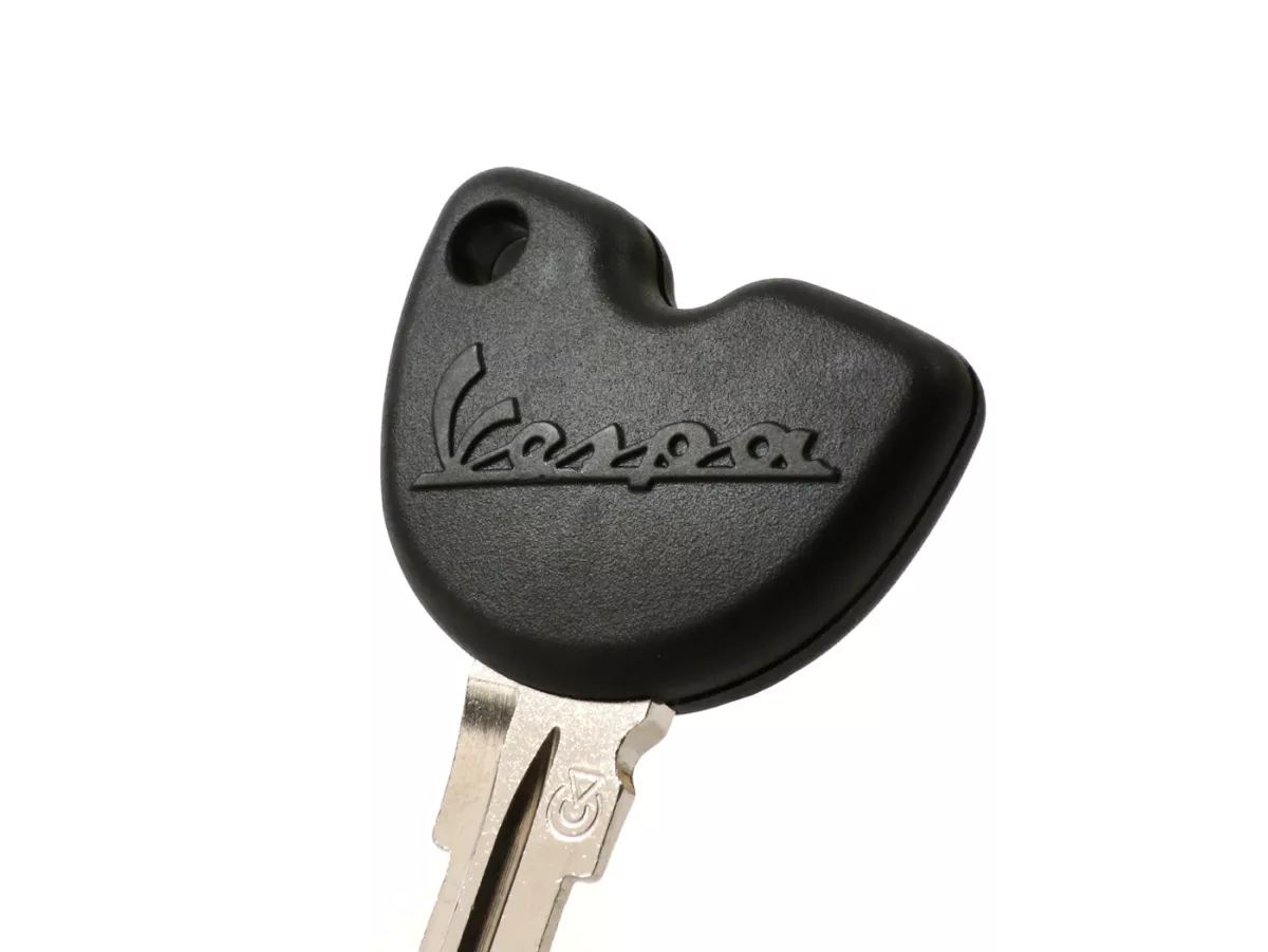 Blank nyckel med WFS (startspärr) -PIAGGIO (Giobert)- Vespa GT 250 (ZAPM45102), Vespa GT L 125 (ZAPM31100, ZAPM31101), Vespa GT L 200 (ZAPM31200), Vespa GTS 250 (ZAPM45100, ZAPM45101), Vespa GTS 300 (ZAPM45200, ZAPM45202, ZAPMA3300), Vespa GTS Supe