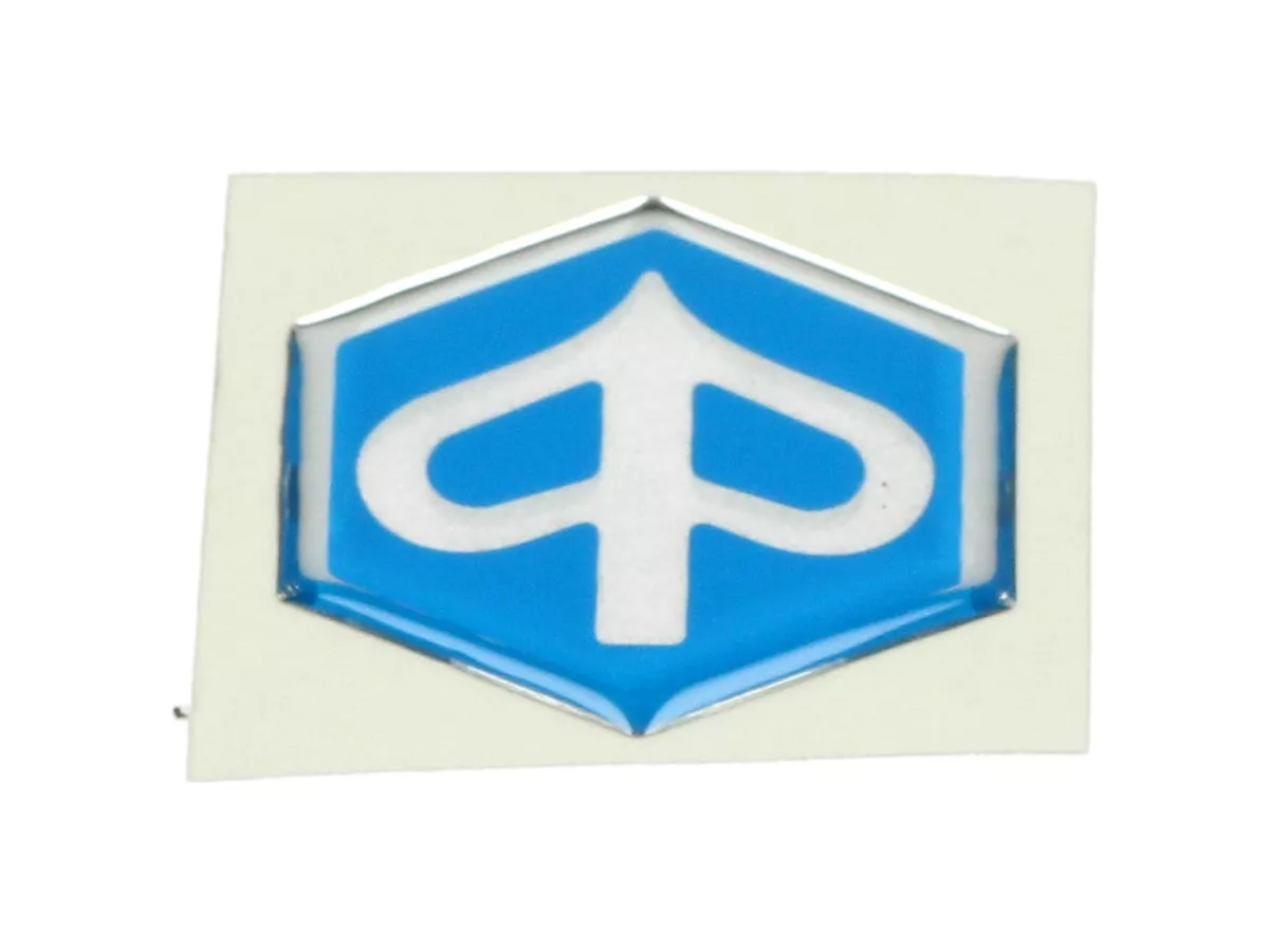 Emblema adesivo Piaggio -PIAGGIO- Vespa Ciao, Piaggio TPH 50-125, X8 125-250, X9 125-500, Zip II 50-125, Zip 50 SP2, Fly 50-150, Liberty 50-125, MP3 300