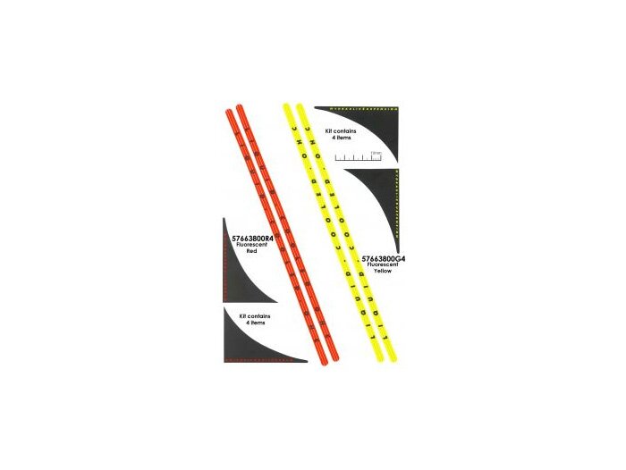 Set di decalcomanie -PIAGGIO- Gilera Runner 125 VX - Rosso Fluorescente (879)