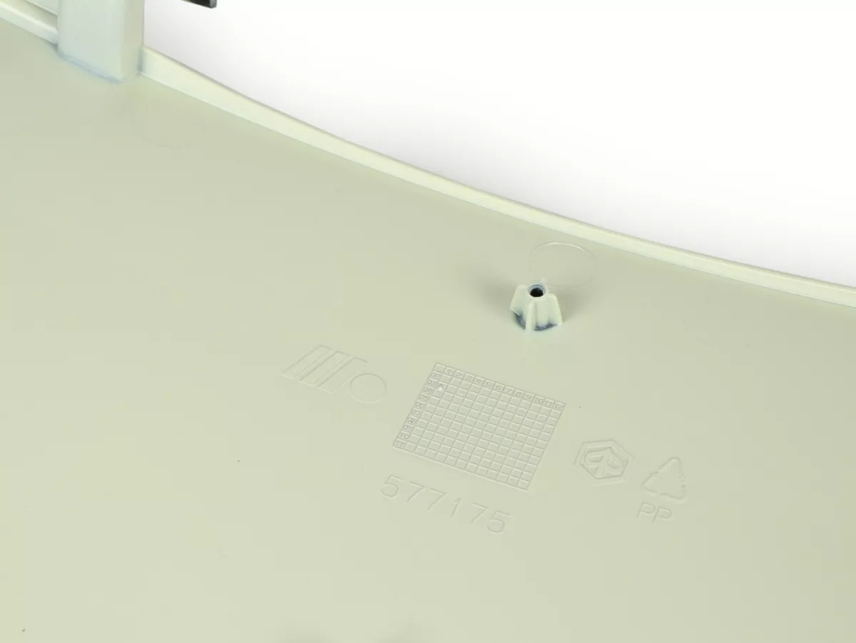 Tutup kompartemen bagasi -PIAGGIO, pualam (208) - Vespa GT L 125 (ZAPM31100, ZAPM31101), Vespa GT L 200 (ZAPM31200), Vespa GTS 125 (ZAPM31300, ZAPMA3100, ZAPMA3200, ZAPMA3700, ZAPMD3200, ZAPMD3201), Vespa GTS 150 (ZAPMA3200, ZAPMA3100), Vespa GTS 250 (ZAP