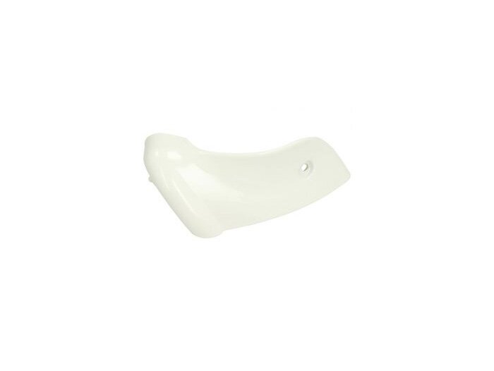 Coprigambe, sinistro -PIAGGIO- Bianco Montebianco (544) - Vespa GT L 125 (ZAPM31100, ZAPM31101), Vespa GT L 200 (ZAPM31200), Vespa GTS 125 (ZAPM31300), Vespa GTS 250 (ZAPM45100, ZAPM45101), Vespa GTS 300 (ZAPM45200, ZAPM45202), Vespa GTS Super