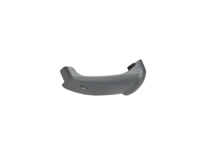 Copripedana terminale, destra -PIAGGIO- Grigio Titanio (742/B) - Vespa GT L 125 (ZAPM31100, ZAPM31101), Vespa GT L 200 (ZAPM31200), Vespa GTS 125 (ZAPM31300, ZAPMA3100, ZAPMA3200, ZAPMA3700), Vespa GTS 150 (ZAPMA3100, ZAPMA3200), Vespa GTS 250 (ZAPM4