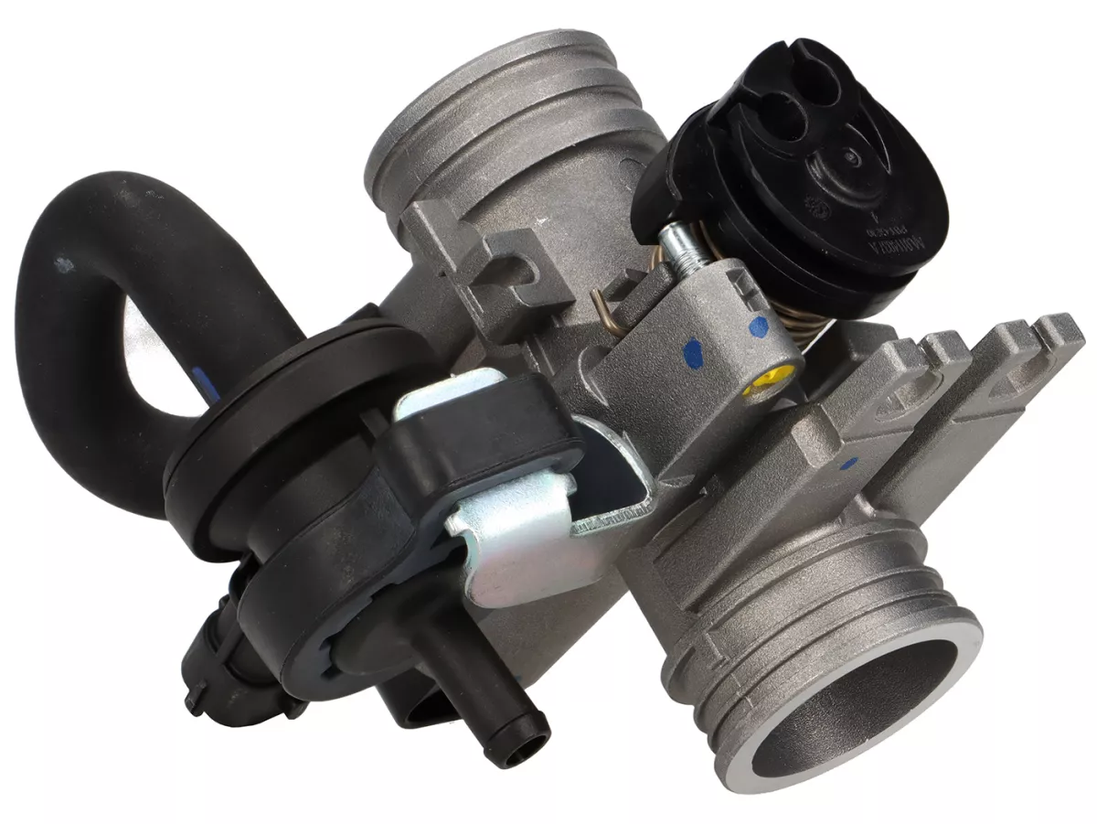 Gasklephuis -PIAGGIO- zonder ECU - Vespa LX 125 (ZAPM68300), Primavera 150 (ZAPM81200), Sprint 150 (ZAPM81401), Piaggio Liberty 150 (RP8M73500)