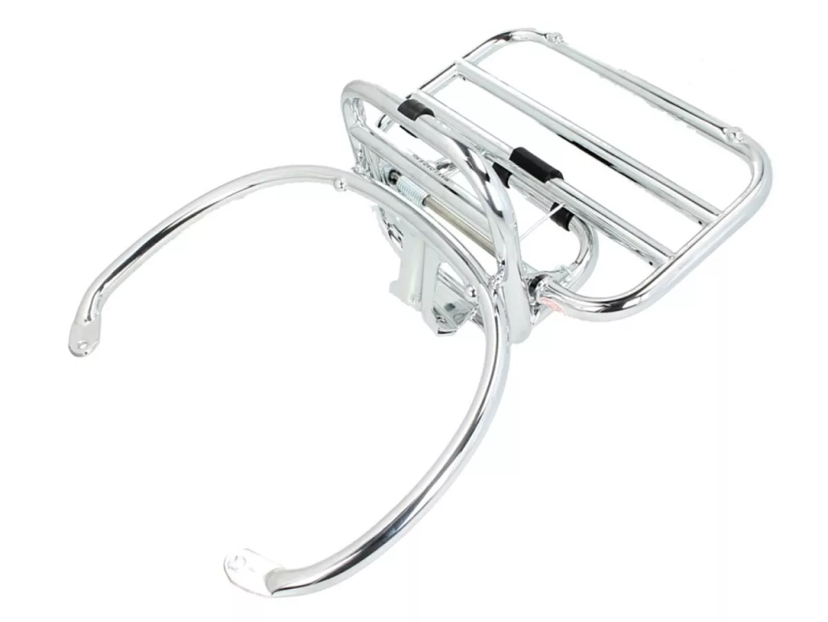 Rak bagasi lipat belakang -PIAGGIO- Vespa GTS 125-300, GTV 125-300 - chrome