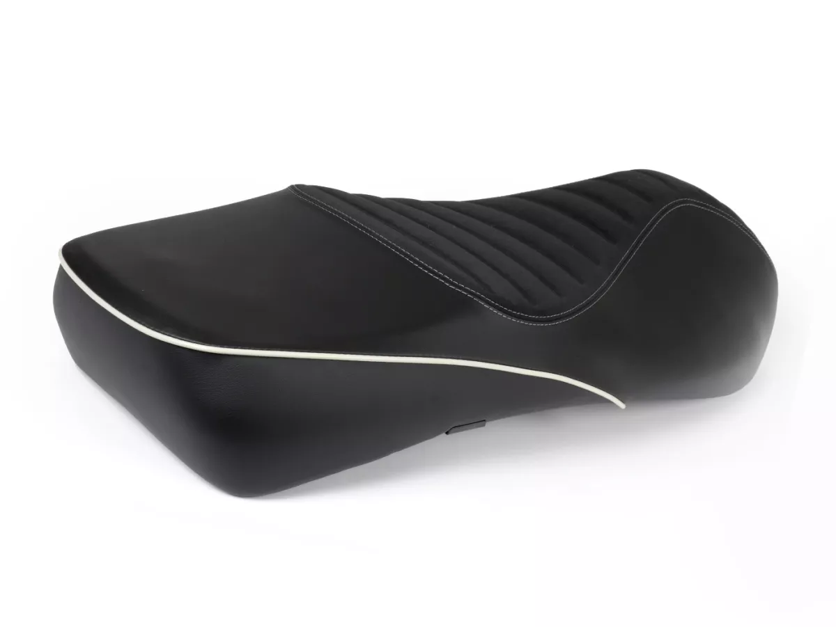 Zitbank -PIAGGIO Sei Giorni (2017-)- Vespa GTS HPE, GTV HPE, GTS Super 125-300cc - Zwart