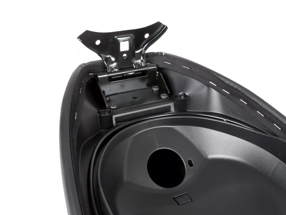 Zitbank -PIAGGIO Sei Giorni (2017-)- Vespa GTS HPE, GTV HPE, GTS Super 125-300cc - Zwart