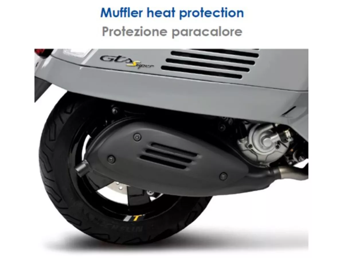 Styling kit -PIAGGIO Black Collection- Vespa GTS HPE 300 (ZAPMA3600, ZAPMD310), Vespa GTS Super HPE 300 (ZAPMA360, ZAPMD3100, ZAPMD3101), Vespa GTV HPE 300 (ZAPMA3602, ZAPMA362, ZAPMD3102)