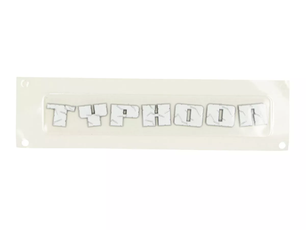 Scritta Typhoon -PIAGGIO- Piaggio TPH