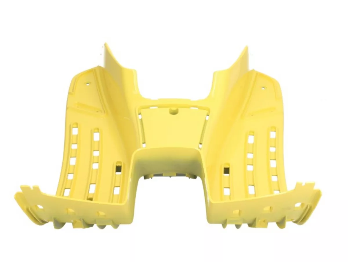 Consola central (sin reposapiés ni patines) -PIAGGIO- Vespa LX - Amarillo (928/A)