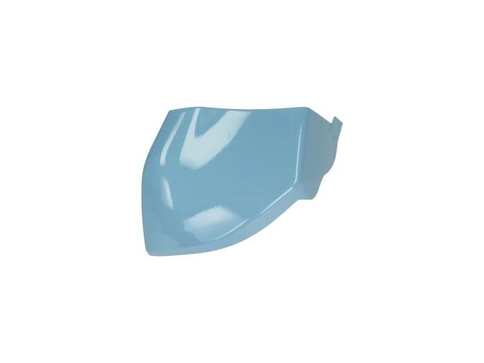 Floorboard end cover rhs -PIAGGIO- Vespa LX 50-150, S 50 - Blue Capri (231/A)