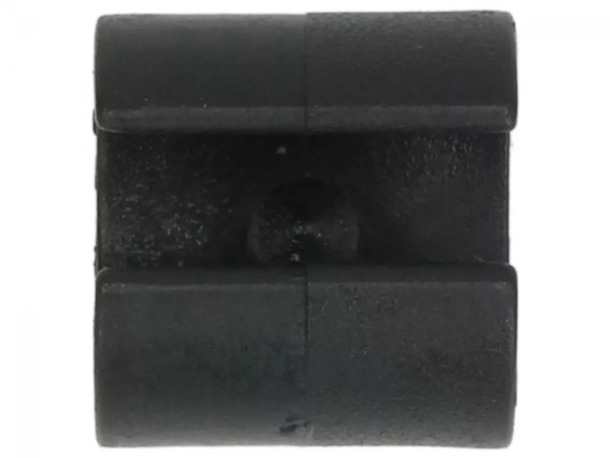 Anti-vibration clip for luggage carrier, Ø=18-20mm, black -PIAGGIO-