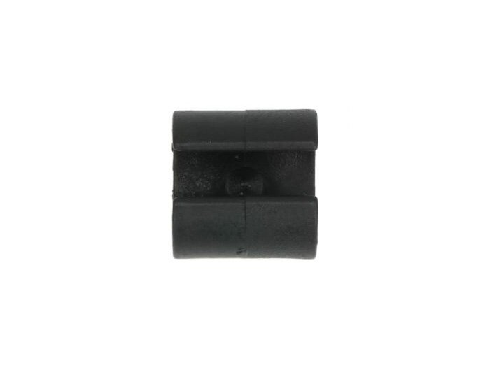 Anti-vibration clip for luggage carrier, Ø=18-20mm, black -PIAGGIO-