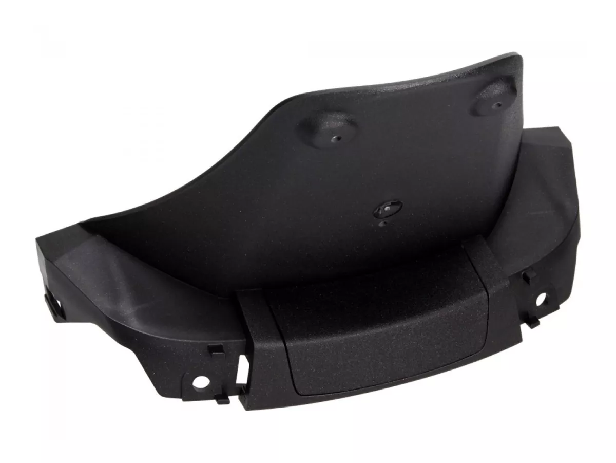 Nummerplaathouder - kentekenplaathouder -PIAGGIO- Vespa LX 50, LT 125-150 - zwart gekleurd