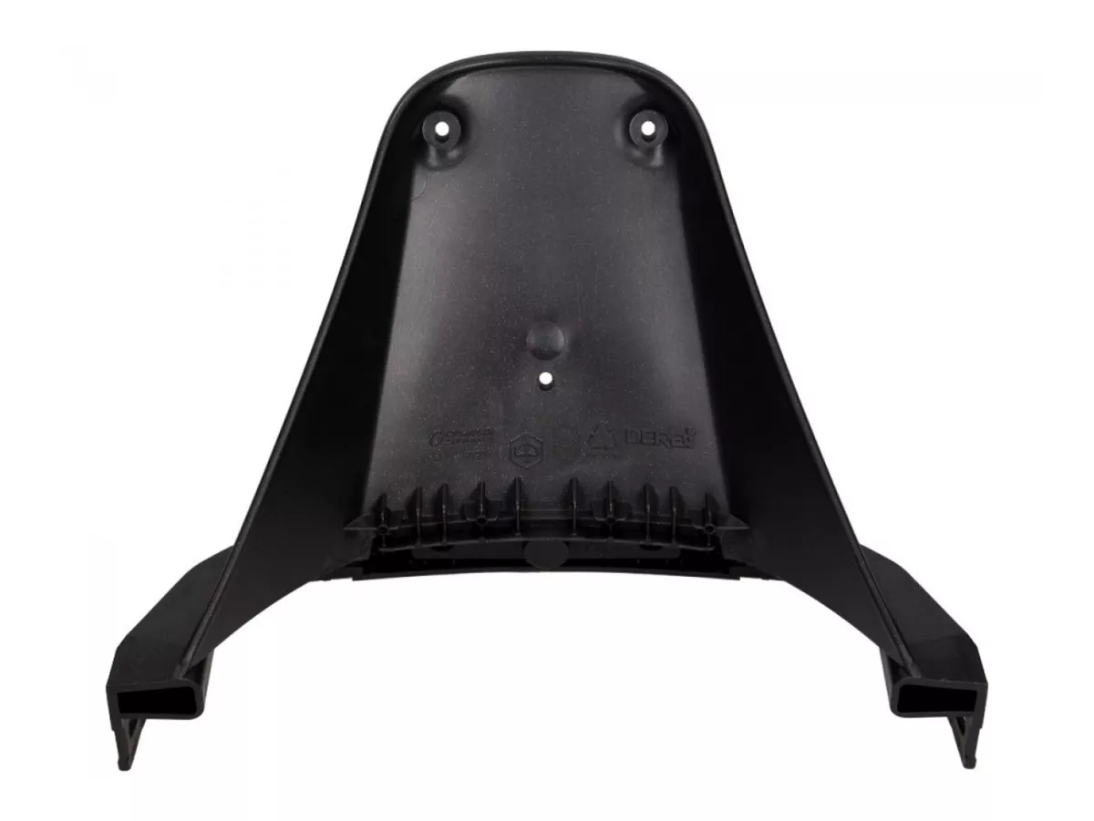 Nummerplaathouder - kentekenplaathouder -PIAGGIO- Vespa LX 50, LT 125-150 - zwart gekleurd