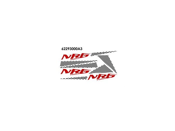 Set di decalcomanie -PIAGGIO- Piaggio NRG Power - Blu Siderale (280/A)