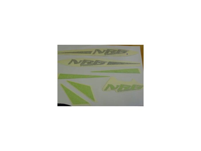 Set di decalcomanie -PIAGGIO- Piaggio NRG Power - Azzuro Policia (254)