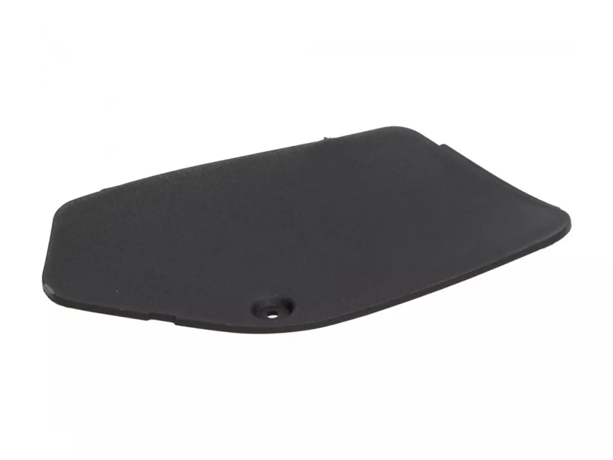 Tapa de inspección derecha -PIAGGIO- Gilera Fuoco - de color negro pasante