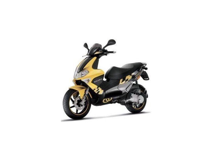 Set di decalcomanie Race (Modello 2006) -PIAGGIO- Gilera Runner RST - Arancio Luminoso (976)