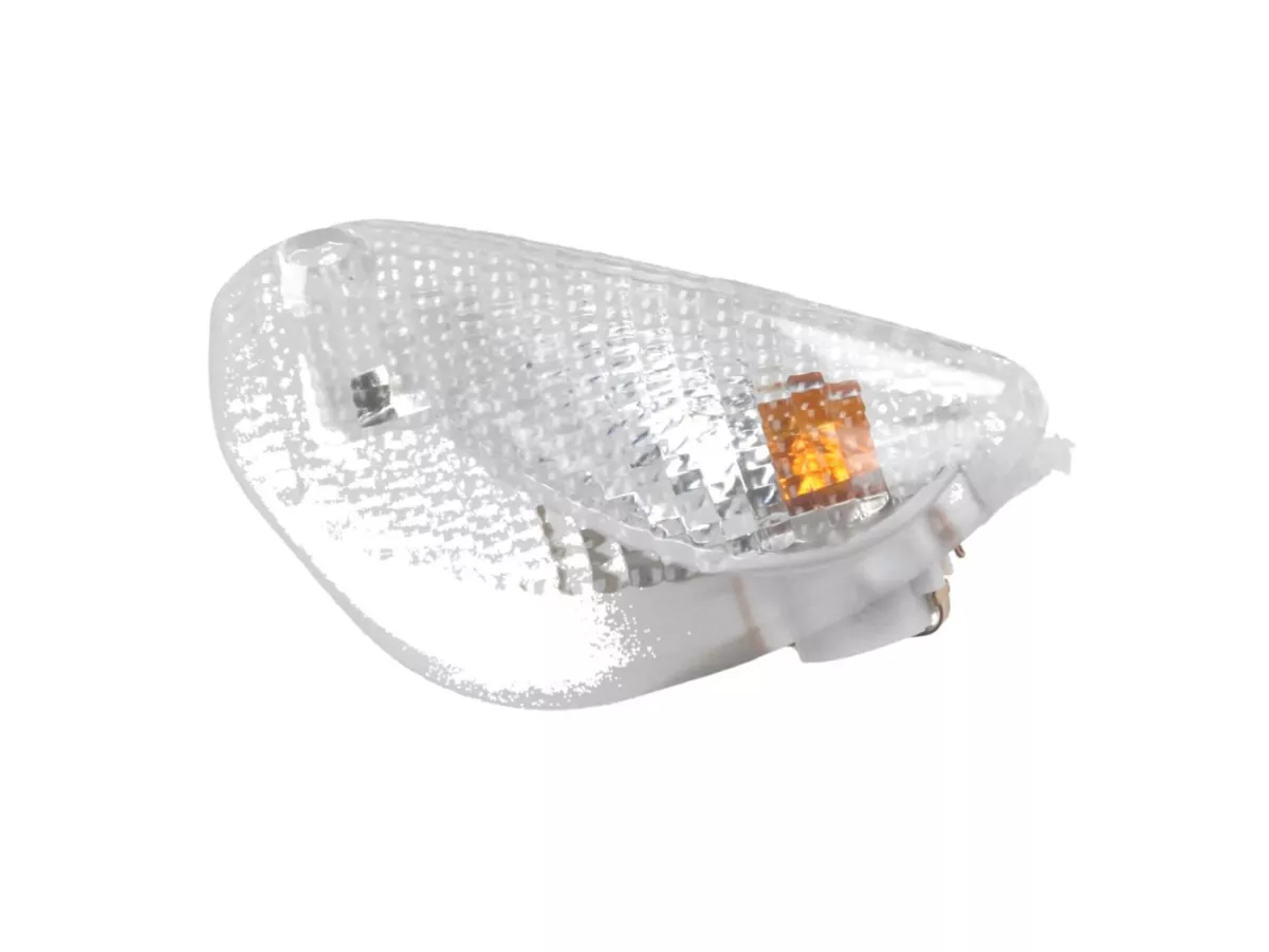 Indicator -PIAGGIO- Piaggio Typhoon 50, NRG 50 MC3, NRG 50 MC3 Purejet, Gilera Storm 50 - white - front lhs