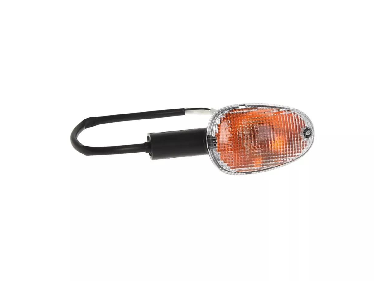 Indicator -PIAGGIO- Gilera Nexus 125-500, Aprilia SR Max 125-300 - white - rear lhs