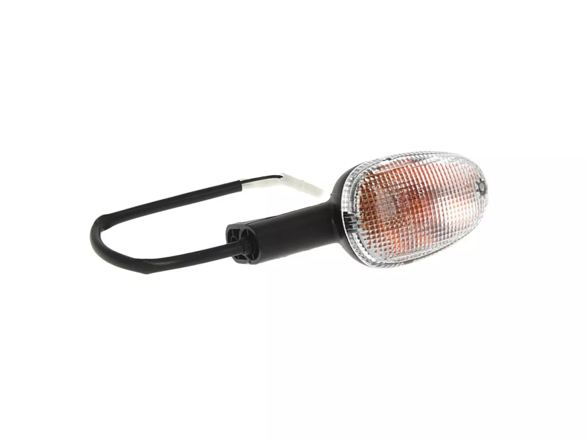 Indicator -PIAGGIO- Gilera Nexus 125-500, Aprilia SR Max 125-300 - white - rear lhs