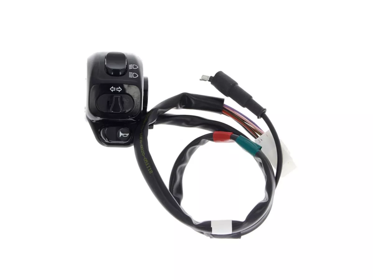 Schakeleenheid links -PIAGGIO- Zwart (094) - Vespa GT 250 (ZAPM45102), Vespa GTV 125 (ZAPM31301), Vespa GTV 250 (ZAPM45102), Vespa GTV 300 (ZAPM45201, ZAPMA3302), Vespa GTV HPE 300 (ZAPMA3602, ZAPMA362, ZAPMD3102), Vespa LXV 125 (ZAPM68102, ZAPM44301)