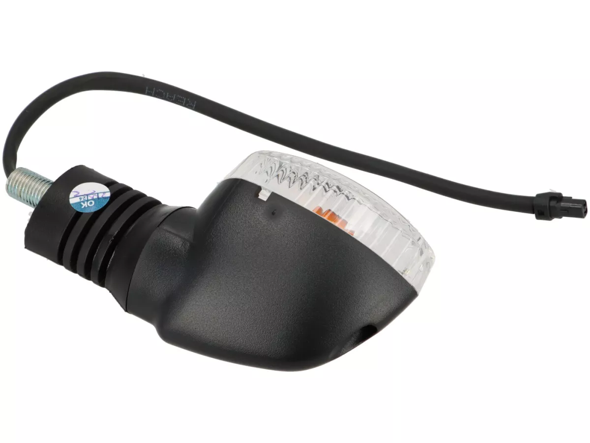 Indicator -PIAGGIO- Gilera Fuoco 500, GP 800, Piaggio MP3 250-500, Aprilia SRV 850 - white - front lhs/rear rhs