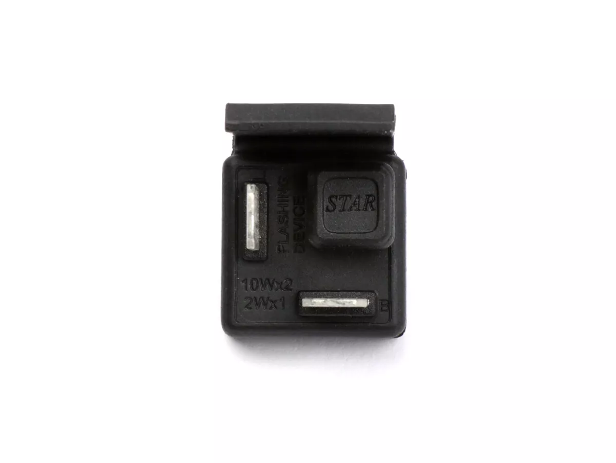 Indicator flasher relay -PIAGGIO- Vespa GT 250 (ZAPM45102), Vespa GTS 250 (ZAPM45100), Vespa GTS 300 (ZAPM45200), Vespa GTS Super 125 (ZAPM45300, ZAPM45301), Vespa GTS Super 300 (ZAPM45200, ZAPM45202), Vespa GTS Super Sport 300 (ZAPM45200), Vespa GTV 250
