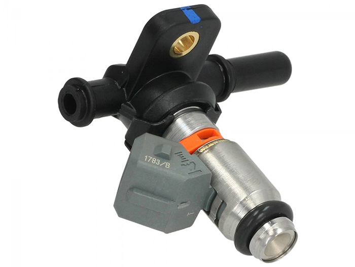 Injector mondstuk met houder -PIAGGIO- Vespa LX 125 (ZAPM68100), S 125 (ZAPM68101), LXV 125 (ZAPM68102), S 150 (ZAPM68201)
